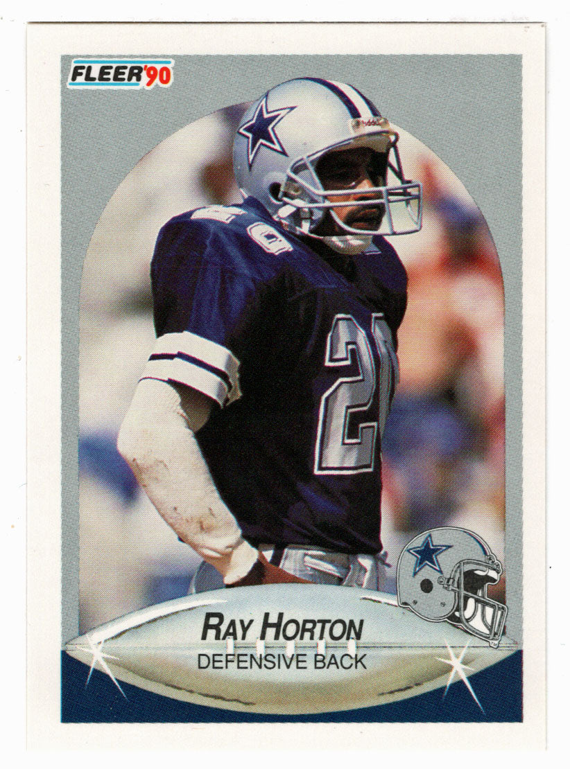 Ray Horton - Dallas Cowboys (NFL Football Card) 1990 Fleer # 388 Mint