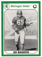 Ed Bagdon (Multi-Sports Card) 1990-91 Michigan State Collegiate Collection 200 # 6 Mint
