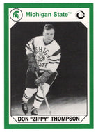 Don (Zippy) Thompson (Multi-Sports Card) 1990-91 Michigan State Collegiate Collection 200 # 52 Mint