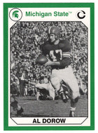 Al Dorow (Multi-Sports Card) 1990-91 Michigan State Collegiate Collection 200 # 61 Mint