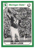 Dean Look (Multi-Sports Card) 1990-91 Michigan State Collegiate Collection 200 # 78 Mint