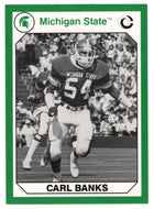 Carl Banks (Multi-Sports Card) 1990-91 Michigan State Collegiate Collection 200 # 83 Mint