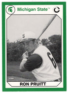 Ron Pruitt (Multi-Sports Card) 1990-91 Michigan State Collegiate Collection 200 # 87 Mint