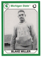 Blake Miller (Multi-Sports Card) 1990-91 Michigan State Collegiate Collection 200 # 91 Mint