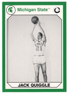 Jack Quiggle (Multi-Sports Card) 1990-91 Michigan State Collegiate Collection 200 # 102 Mint