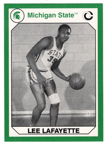 Lee LaFayette (Multi-Sports Card) 1990-91 Michigan State Collegiate Collection 200 # 111 Mint