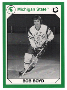Bob Boyd (Multi-Sports Card) 1990-91 Michigan State Collegiate Collection 200 # 117 Mint