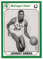 Johnny Green (Multi-Sports Card) 1990-91 Michigan State Collegiate Collection 200 # 128 Mint