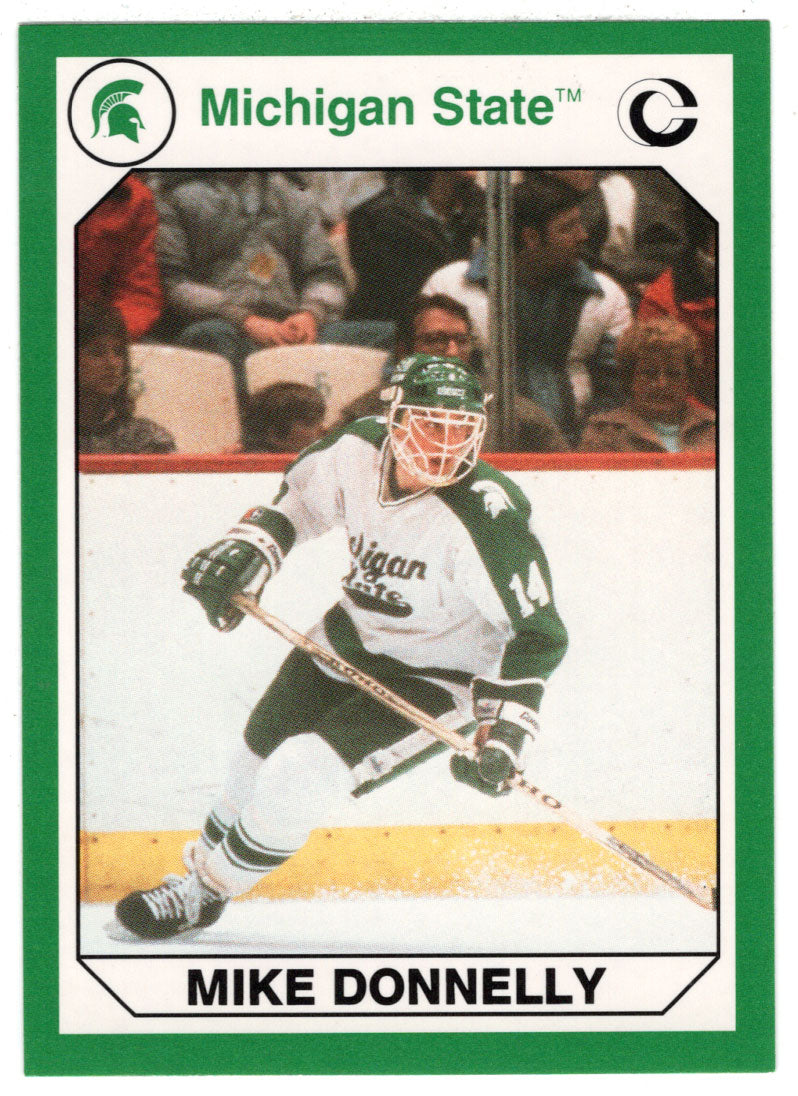 Mike Donnelly (Multi-Sports Card) 1990-91 Michigan State Collegiate Collection 200 # 136 Mint