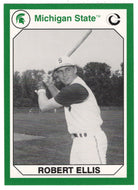 Robert Ellis (Multi-Sports Card) 1990-91 Michigan State Collegiate Collection 200 # 156 Mint