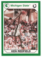 Ken Redfield (Multi-Sports Card) 1990-91 Michigan State Collegiate Collection 200 # 158 Mint