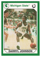Darryl Johnson (Multi-Sports Card) 1990-91 Michigan State Collegiate Collection 200 # 168 Mint