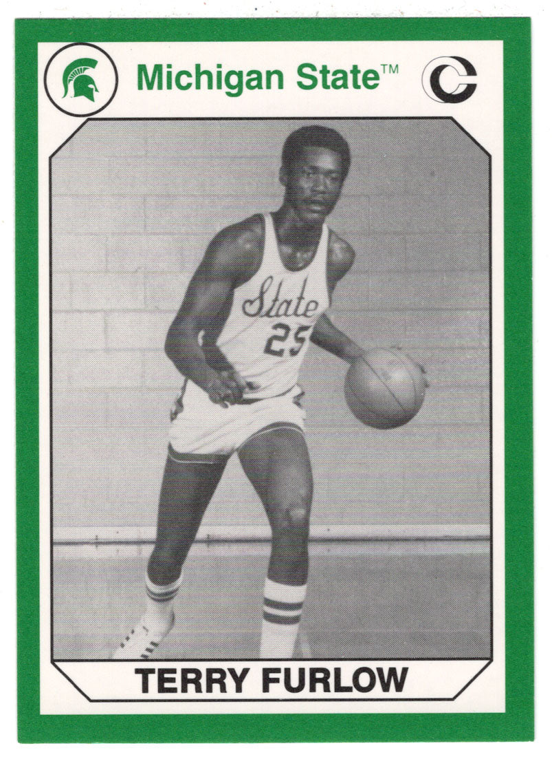 Terry Furlow (Multi-Sports Card) 1990-91 Michigan State Collegiate Collection 200 # 171 Mint