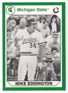 Mike Eddington (Multi-Sports Card) 1990-91 Michigan State Collegiate Collection 200 # 177 Mint