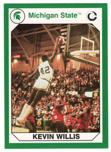 Kevin Willis (Multi-Sports Card) 1990-91 Michigan State Collegiate Collection 200 # 179 Mint
