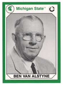 Ben Van Alstyne (Multi-Sports Card) 1990-91 Michigan State Collegiate Collection 200 # 180 Mint