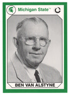 Ben Van Alstyne (Multi-Sports Card) 1990-91 Michigan State Collegiate Collection 200 # 180 Mint