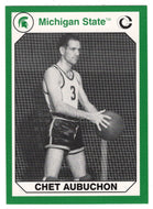 Chet Aubuchon (Multi-Sports Card) 1990-91 Michigan State Collegiate Collection 200 # 181 Mint