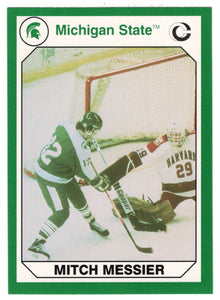 Mitch Messier (Multi-Sports Card) 1990-91 Michigan State Collegiate Collection 200 # 187 Mint