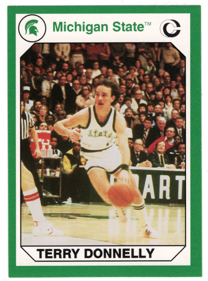 Terry Donnelly (Multi-Sports Card) 1990-91 Michigan State Collegiate Collection 200 # 199 Mint