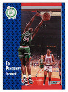 Ed Pinckney - Boston Celtics (NBA Basketball Card) 1991-92 Fleer # 15 Mint