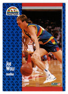Joe Wolf - Denver Nuggets (NBA Basketball Card) 1991-92 Fleer # 55 Mint