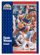Orlando Woolridge - Denver Nuggets (NBA Basketball Card) 1991-92 Fleer # 56 Mint