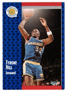 Tyrone Hill - Golden State Warriors (NBA Basketball Card) 1991-92 Fleer # 67 Mint