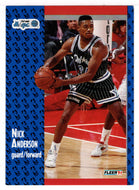 Nick Anderson - Orlando Magic (NBA Basketball Card) 1991-92 Fleer # 143 Mint