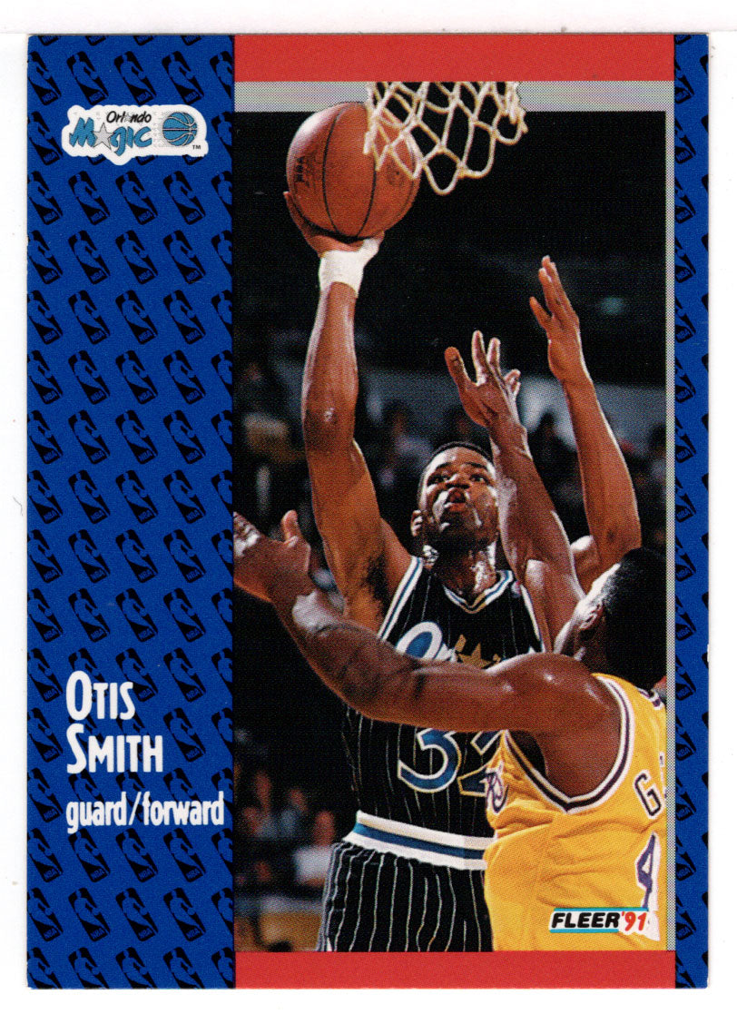 Orlando Magic: Otis Smith 1991/92 Black Champion Jersey (M