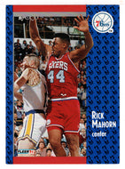 Rick Mahorn - Philadelphia 76ers (NBA Basketball Card) 1991-92 Fleer # 156 Mint