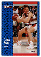 Danny Ainge - Portland Trail Blazers (NBA Basketball Card) 1991-92 Fleer # 167 Mint