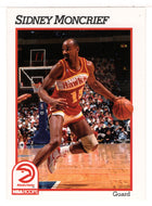 Sidney Moncrief - Atlanta Hawks (NBA Basketball Card) 1991-92 Hoops # 3 Mint