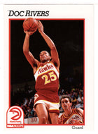 Doc Rivers - Atlanta Hawks (NBA Basketball Card) 1991-92 Hoops # 4 Mint