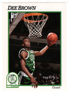 Dee Brown - Boston Celtics (NBA Basketball Card) 1991-92 Hoops # 10 Mint