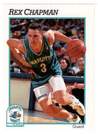 Rex Chapman - Charlotte Hornets (NBA Basketball Card) 1991-92 Hoops # 19 Mint