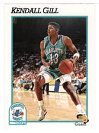 Kendall Gill - Charlotte Hornets (NBA Basketball Card) 1991-92 Hoops # 21 Mint