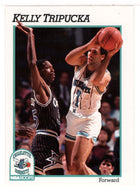 Kelly Tripucka - Charlotte Hornets (NBA Basketball Card) 1991-92 Hoops # 25 Mint