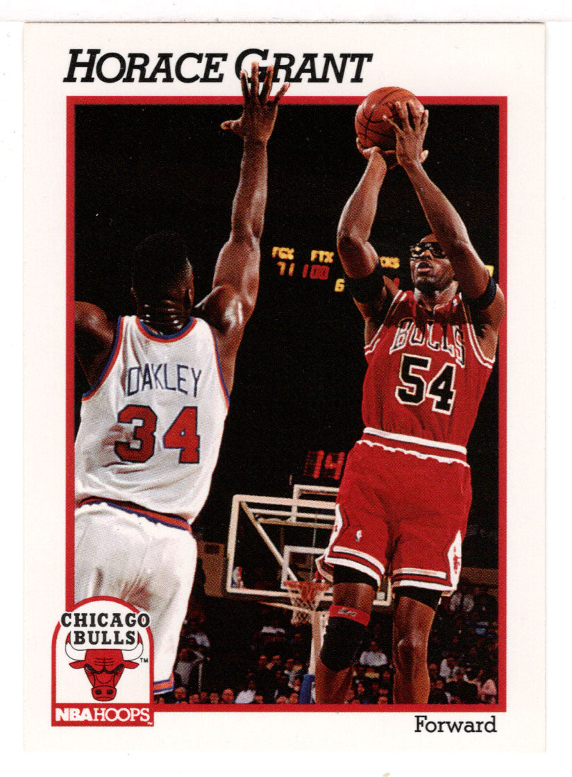 Horace Grant - Chicago Bulls (NBA Basketball Card) 1991-92 Hoops # 28 Mint