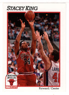 Stacey King - Chicago Bulls (NBA Basketball Card) 1991-92 Hoops # 31 Mint
