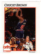 Chucky Brown - Cleveland Cavaliers (NBA Basketball Card) 1991-92 Hoops # 35 Mint
