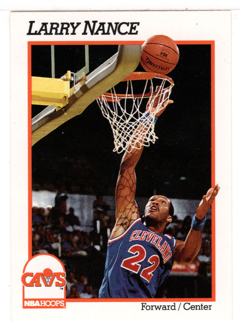 Larry Nance - Cleveland Cavaliers (NBA Basketball Card) 1991-92 Hoops # 39 Mint