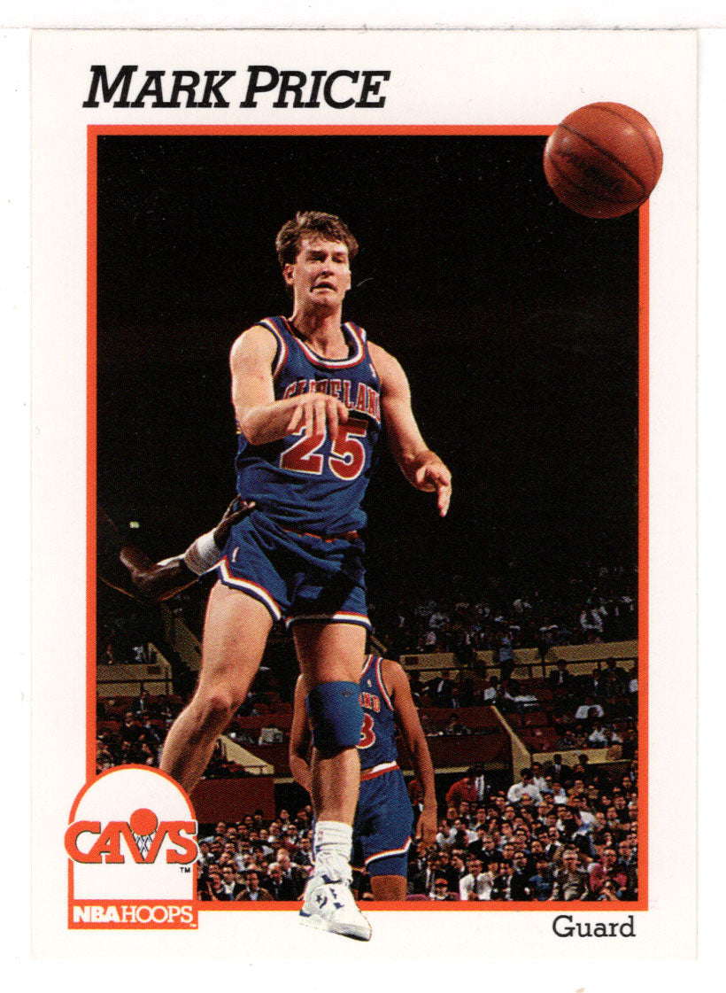 Mark Price - Cleveland Cavaliers (NBA Basketball Card) 1991-92 Hoops # 40 Mint