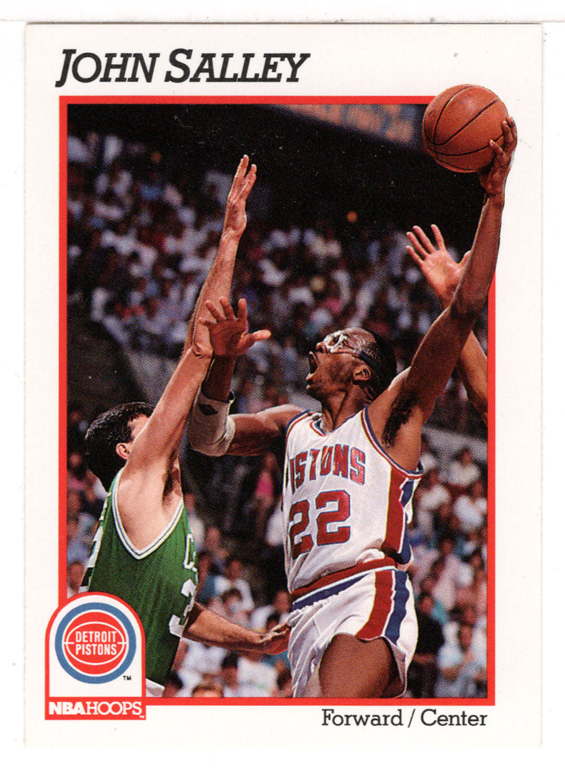 John Salley - Detroit Pistons (NBA Basketball Card) 1991-92 Hoops # 65 Mint