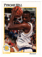 Tyrone Hill - Golden State Warriors (NBA Basketball Card) 1991-92 Hoops # 69 Mint
