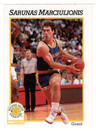 Sarunas Marciulionis - Golden State Warriors (NBA Basketball Card) 1991-92 Hoops # 71 Mint