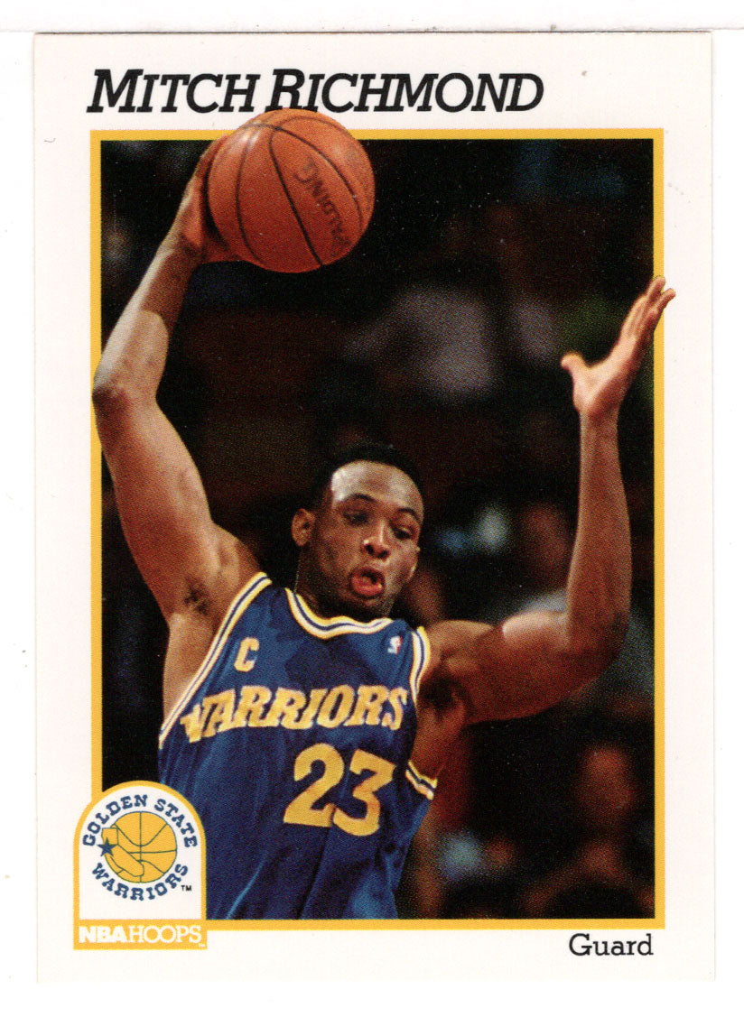 Mitch Richmond - Golden State Warriors (NBA Basketball Card) 1991-92 Hoops # 73 Mint