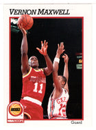 Vernon Maxwell - Houston Rockets (NBA Basketball Card) 1991-92 Hoops # 77 Mint