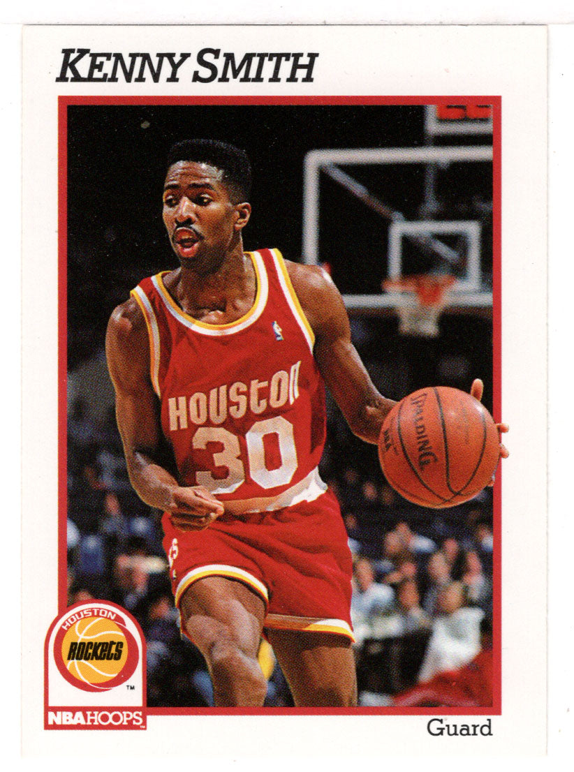 Kenny Smith - Houston Rockets (NBA Basketball Card) 1991-92 Hoops # 79 Mint