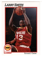 Larry Smith - Houston Rockets (NBA Basketball Card) 1991-92 Hoops # 80 Mint